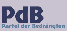Logo Partei der Bedrängten