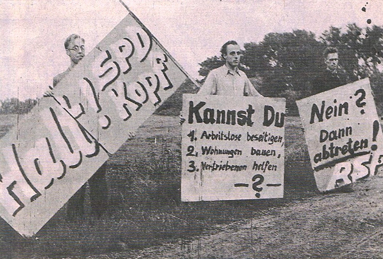RSF Anti-Kopf-Demonstration